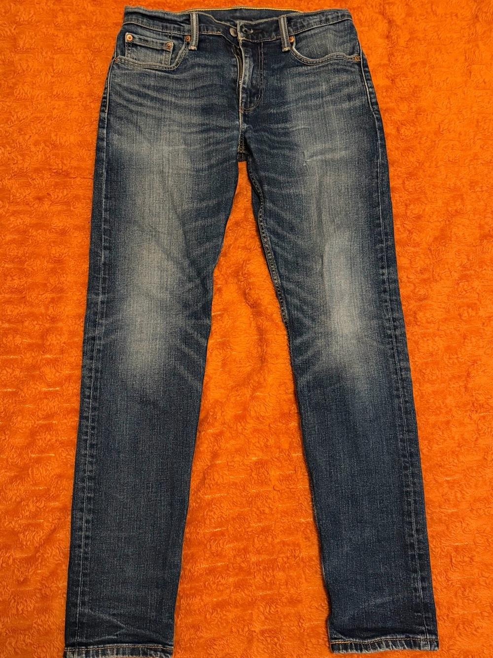 Levi's Skinny Jeans in Dark Blue Wash